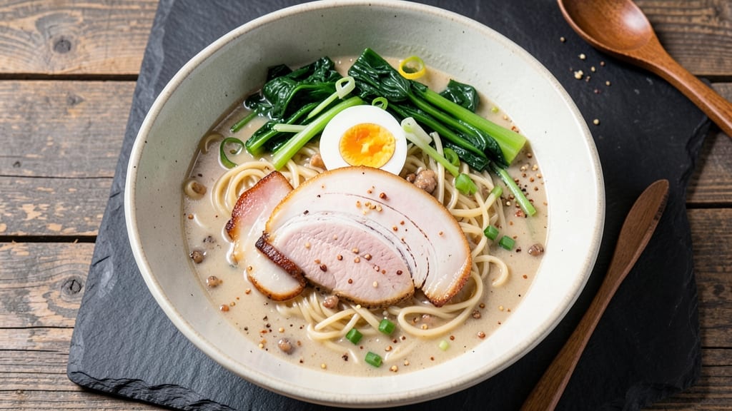 Asian Ramen Noodle Soup Recipe: Slurp-Worthy Broth with Silky Noodles & Aromatic Toppings