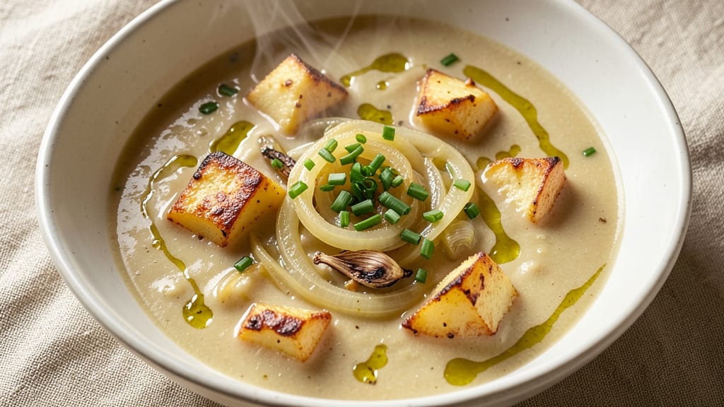 Baked Potato Leek Soup Recipe: Velvety Smoothness With Earthy Leek Depth