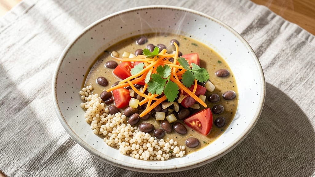 Black Bean and Quinoa Soup Recipe: Protein-Packed Warmth in One Pot