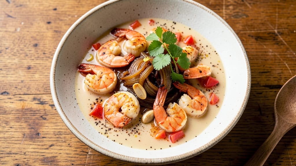 Baja Soup Recipe: Crispy Tortilla Strips and Zesty Lime Finish