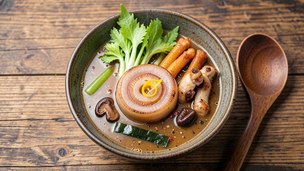 Atama Soup Recipe: Slow-Simmered Bone Broth with Celery Crown Crunch