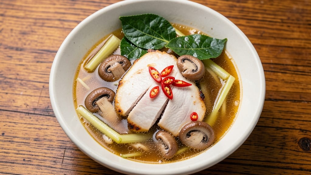 Authentic Chicken Tom Yum Soup Recipe: Lemongrass-Kick Broth With Chili Heat