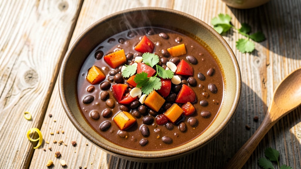 Black Bean Chili Soup Recipe: Hearty Protein-Packed One-Pot Meal