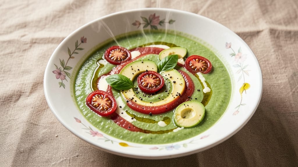 Avocado Tomato Soup Recipe: Bright Green Creaminess With No Blender Needed