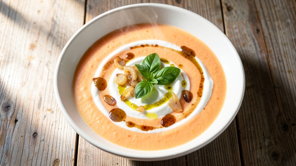 Barefoot Contessa's Cantaloupe Soup Recipe: Sweet Melon and Basil Brightness