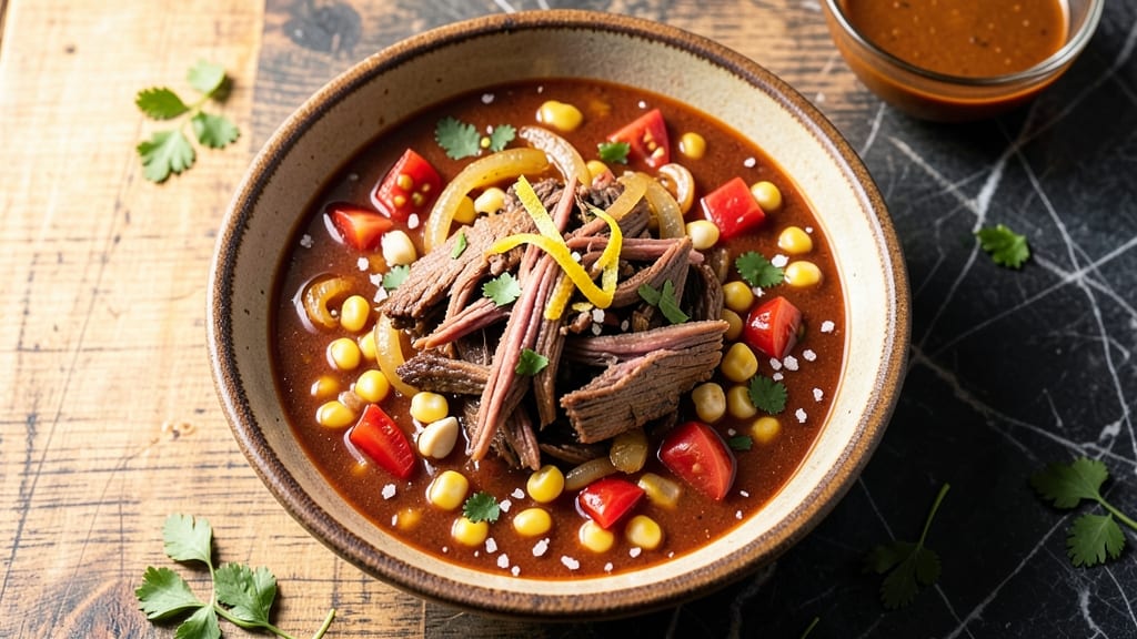 Beef Burrito Soup Recipe: Smoky Tortilla-Crusted Topping Magic