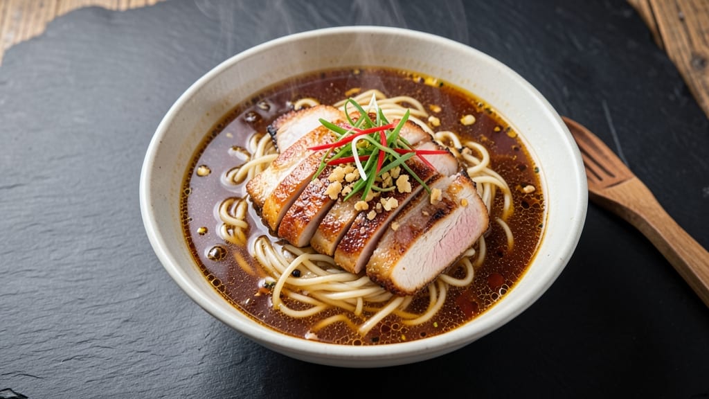 Asian Ramen Soup Recipe: Slippery Noodles and Umami-Packed Broth Brilliance