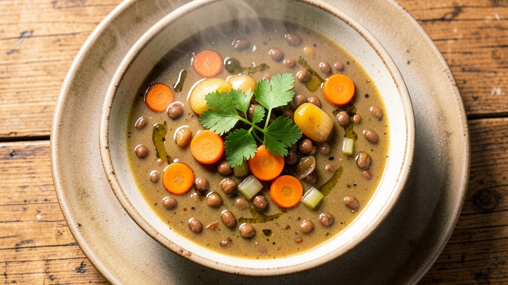 Amy's Copycat Lentil Soup Recipe: Smoky Ham-Infused Depth With Celery Crown Crunch