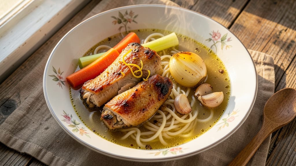 Best Tasting Chicken Noodle Soup Recipe: Homestyle Healing With Perfectly Poached Noodles