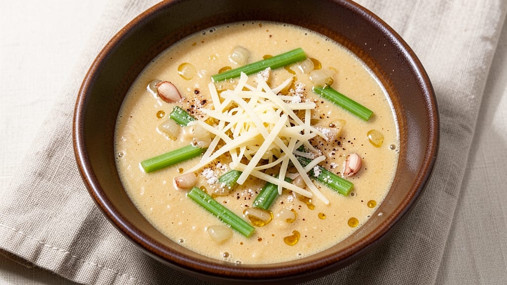 Beer Cheese Soup Recipe Alton Brown: Crispy Celery Crowns and Malty Depth
