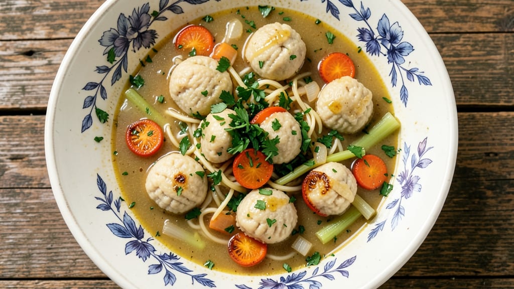 Authentic Knoephla Soup Recipe: German Dumplings Floating in Savory Broth