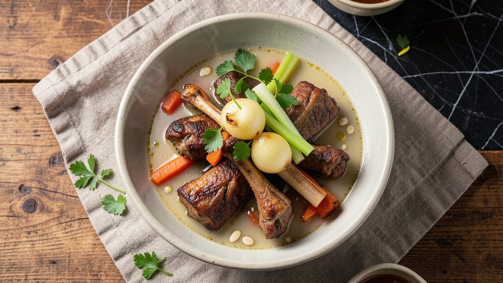 Beef Soup Bones Recipe Pressure Cooker: Ultra-Rich Broth in 45 Minutes
