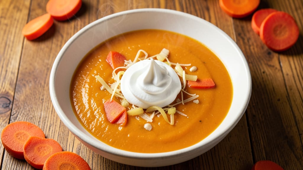 Betty Crocker's Pumpkin Soup Recipe: Spiced Velout with Toasted Nut Crunch