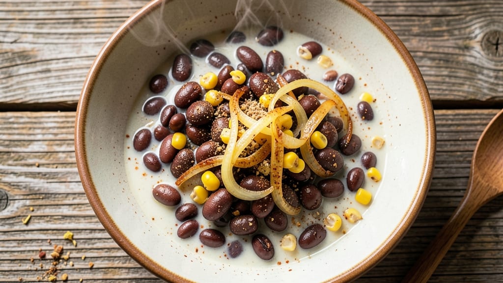 Bean and Corn Soup Recipe: Crunchy Black Bean and Sweet Corn Delight
