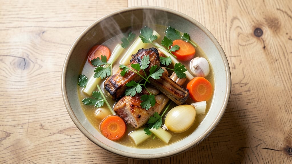 Basic Chicken Stock Soup Recipe: Homemade Depth With Every Spoonful