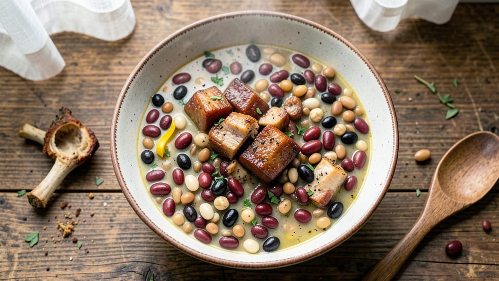 9 Bean Soup Recipe With Ham: Slow-Simmered Heartiness in One Pot