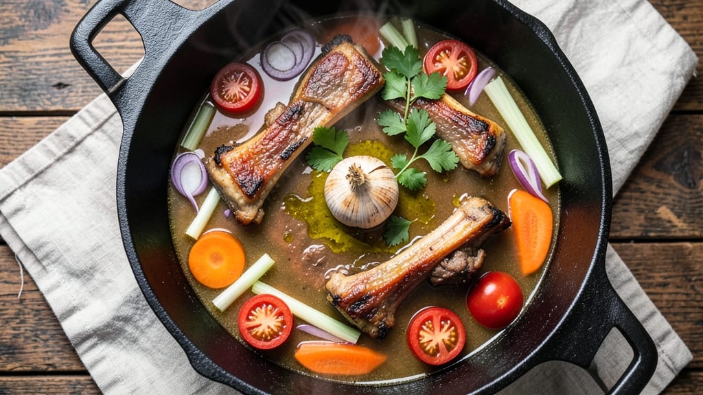 Beef Bones Soup Recipe South Africa: Slow-Simmered Umami Richness With Herbal Depth