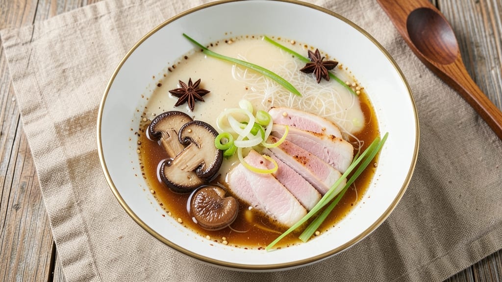 Arrowroot Soup Chinese Recipe: Silky Swirls With Celery Crown Crunch