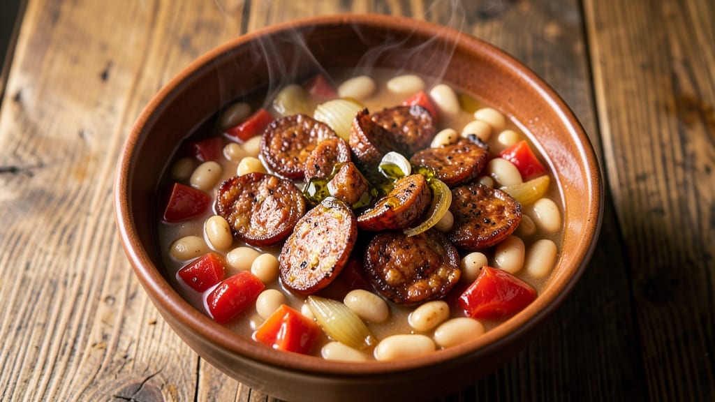 Bean and Chorizo Soup Recipe: Smoky Spice and Hearty Bean Harmony
