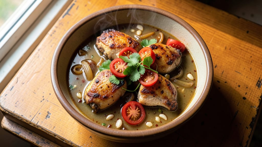 Avila's El Ranchito Chicken Soup Recipe: Smoky Chipotle-Tomato Broth With Crispy Tortilla Strips