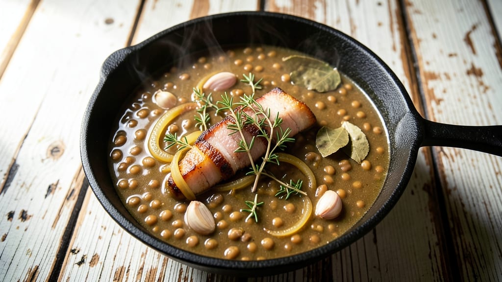 Bahamian Split Pea Soup Recipe: Smoky Coconut and Ham Harmony