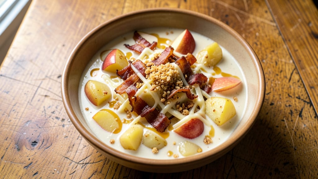 Apple Barn Loaded Potato Soup Recipe: Crispy Bacon and Cheese Topped Warmth