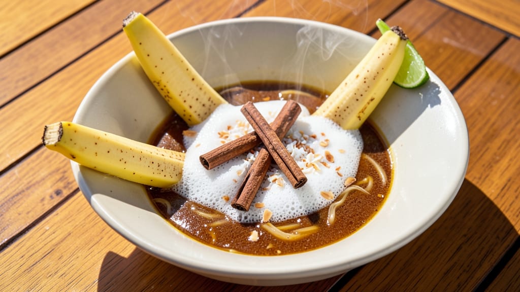 Banana Rum Soup Recipe: Royal Caribbean-Inspired Tropical Bliss