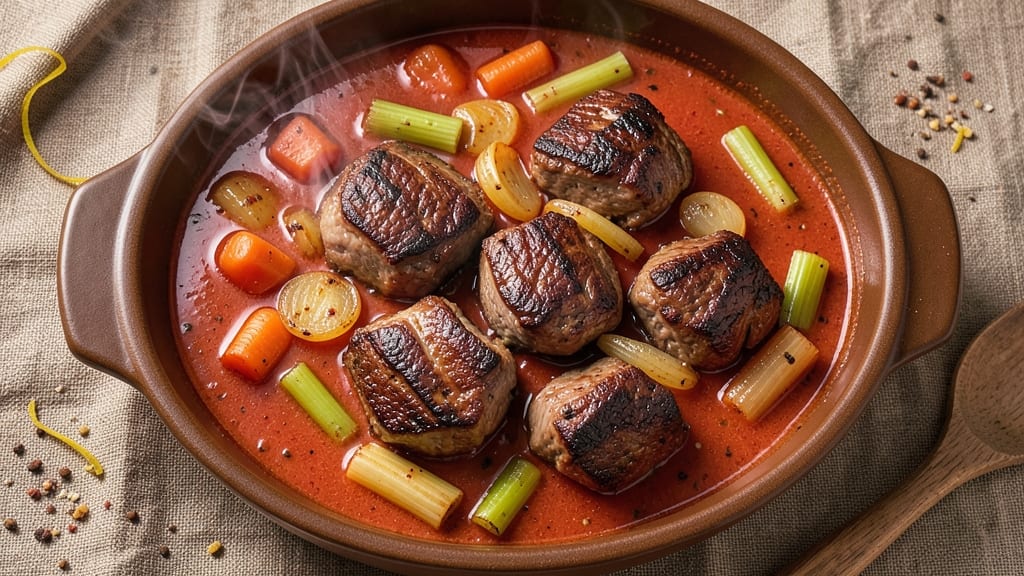 Beef Stew With Tomato Soup Crock Pot Recipe: Slow-Cooked Richness in One Pot