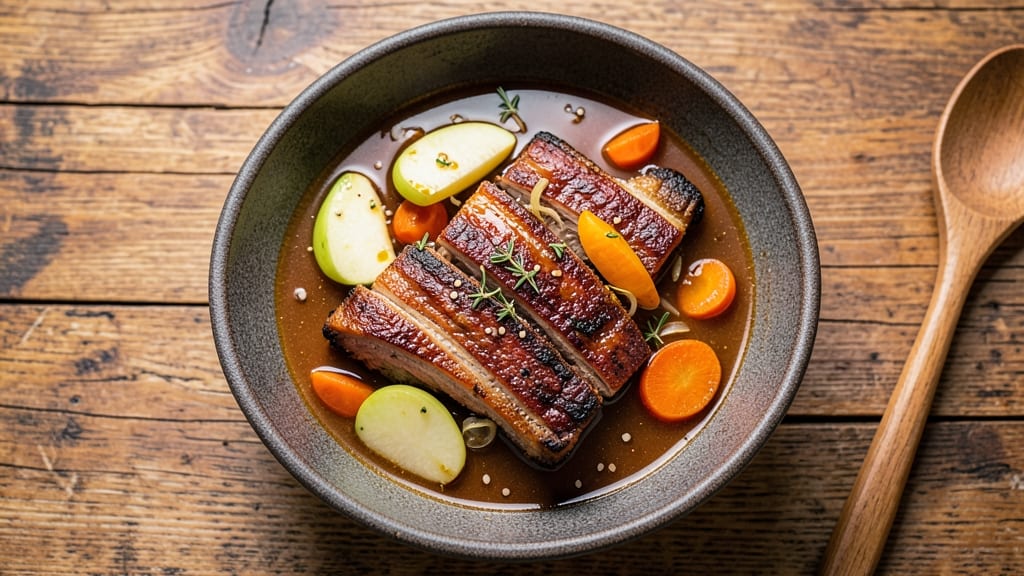 Apple Carrot Beef Rib Soup Recipe: Deep Umami Broth With Tender Ribs and Sweet Carrot Depth