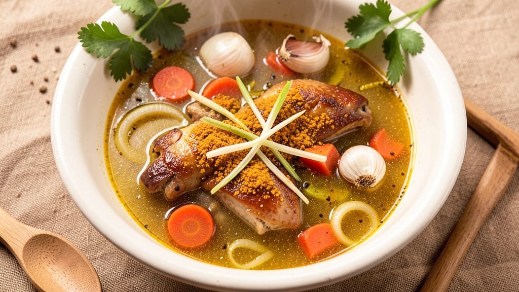 Best Bronchitis-Fighting Soup Recipe: Ginger-Turmeric Immune-Boosting Elixir