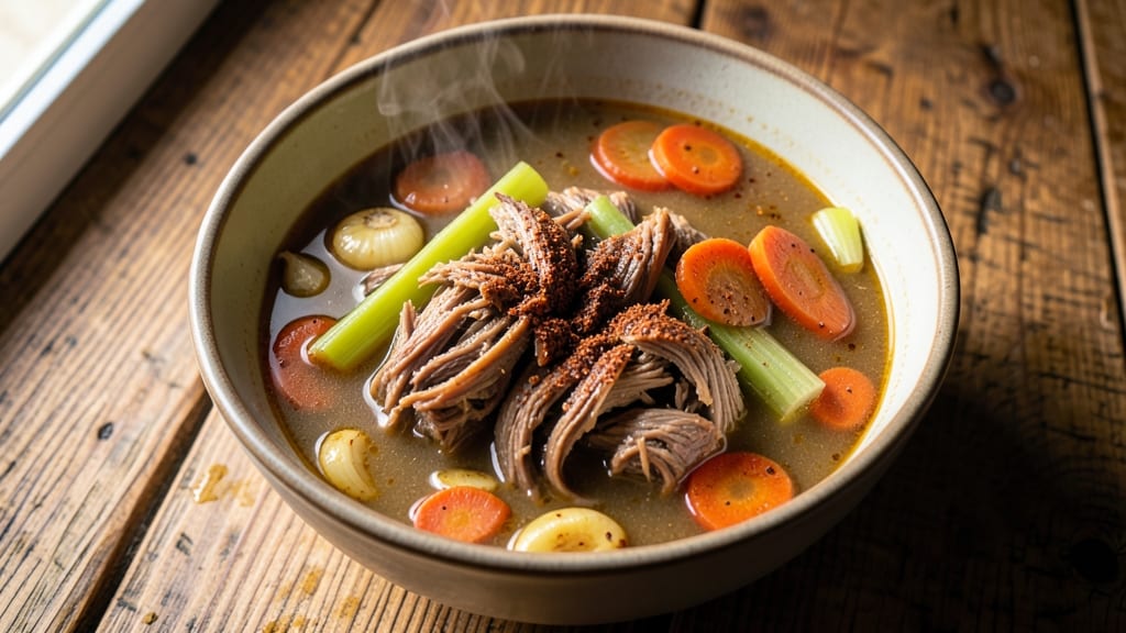 Bear Paw Soup Recipe: Slow-Simmered Smoky Depth With Celery Crown Crunch
