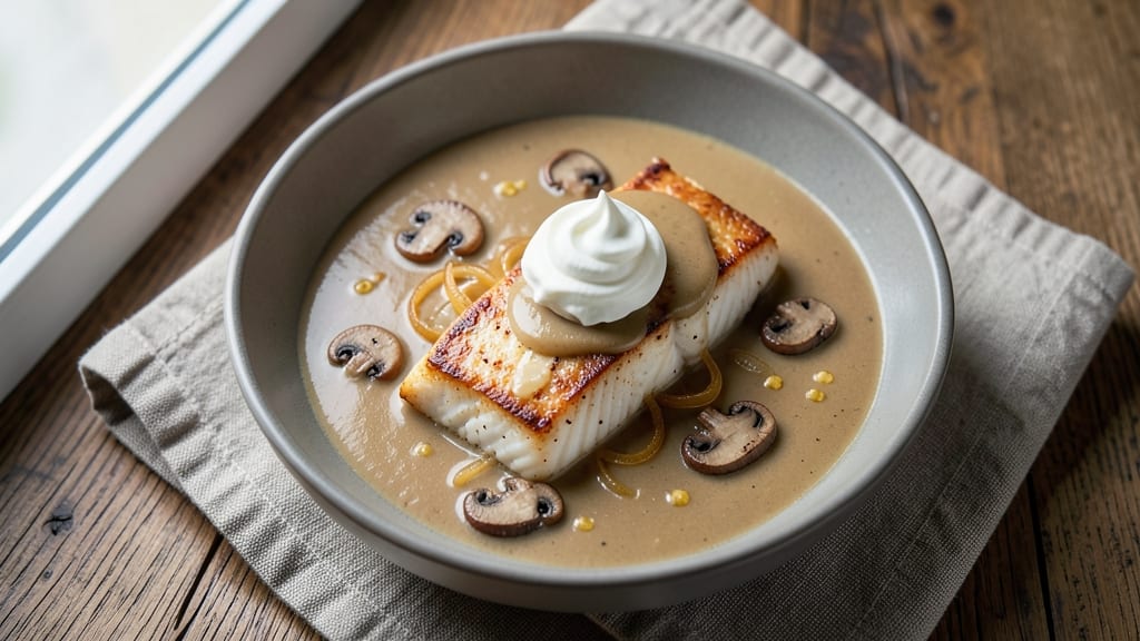 Baked Fish With Cream of Mushroom Soup Recipe: One-Pan Golden Crust and Silky Sauce
