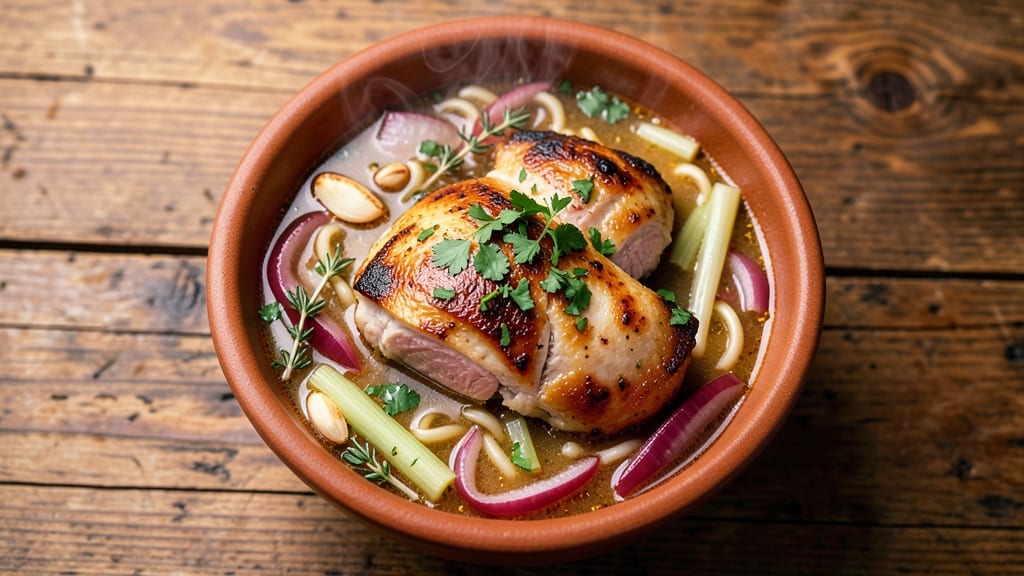 Awesome Chicken Noodle Soup Recipe: Herbal Depth and Comforting Warmth