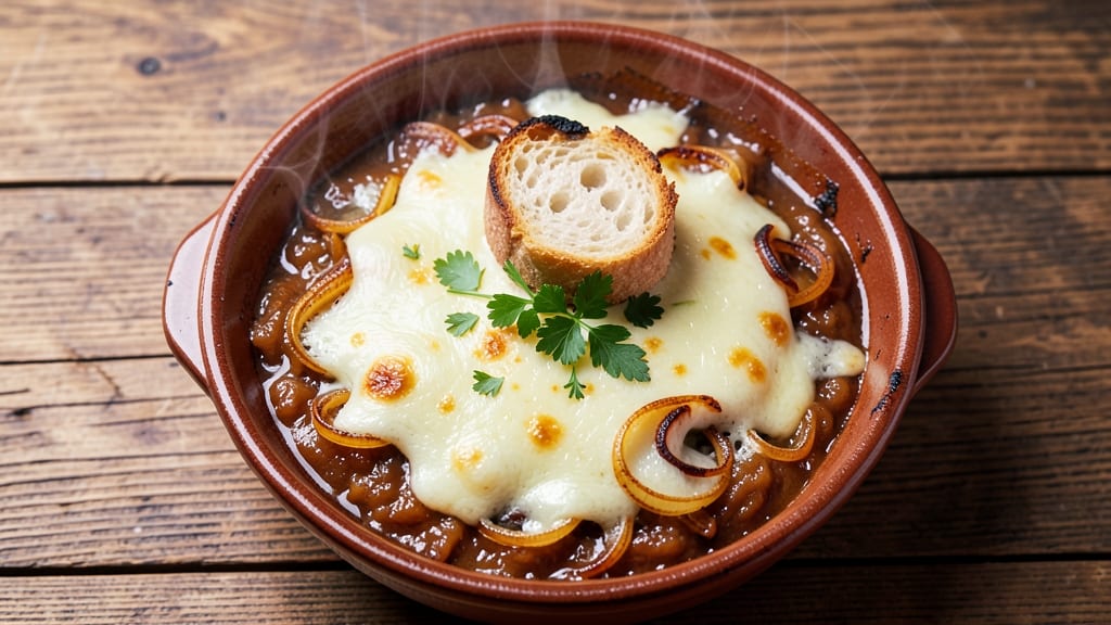 Applebee's Baked French Onion Soup Recipe: Crispy Gruyère Crowns Over Silky Caramelized Onions