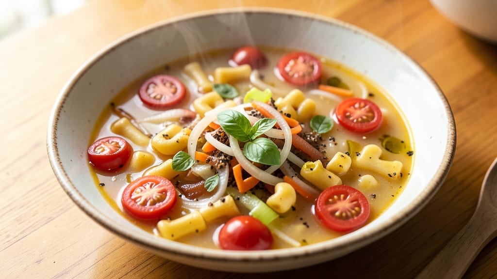 Alphabet Soup Recipe With Tomato: Nostalgic Comfort in Every Spoonful