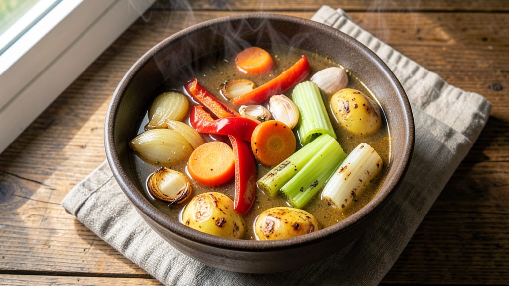 Best Tasting Vegetable Soup Recipe: Hearty Blend of Roasted Roots and Herbs